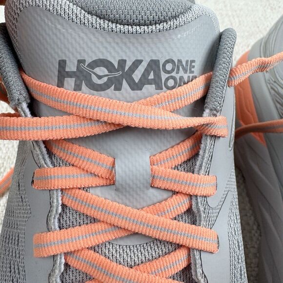 Hoka One One Bondi 7 Wide Running Shoes Women 10 D Harbor Mist Athletic Sneakers - Picture 6 of 15